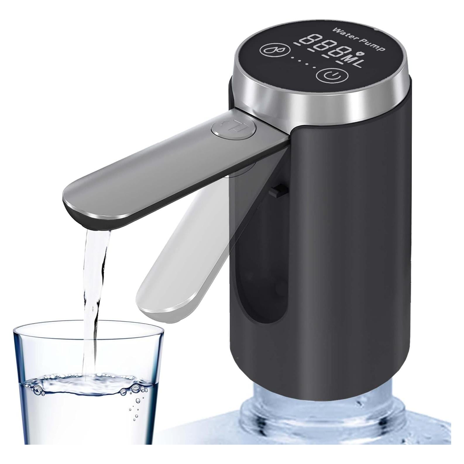 Dispensador de Agua Eléctrico UNNEES 5 Galones con Pantalla LED