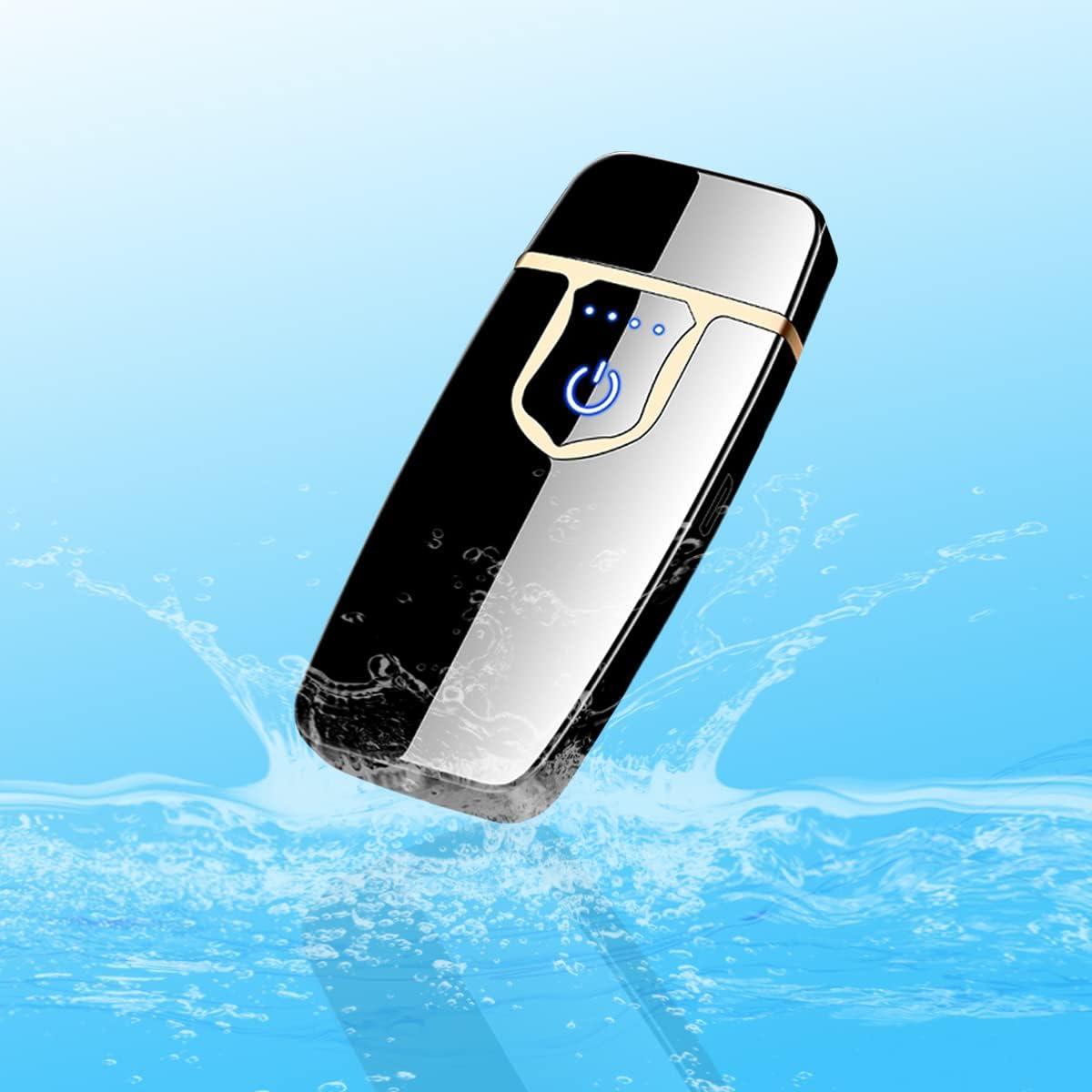 Encendedor Eléctrico COZYLIFE Recargable USB Doble Lado Negro