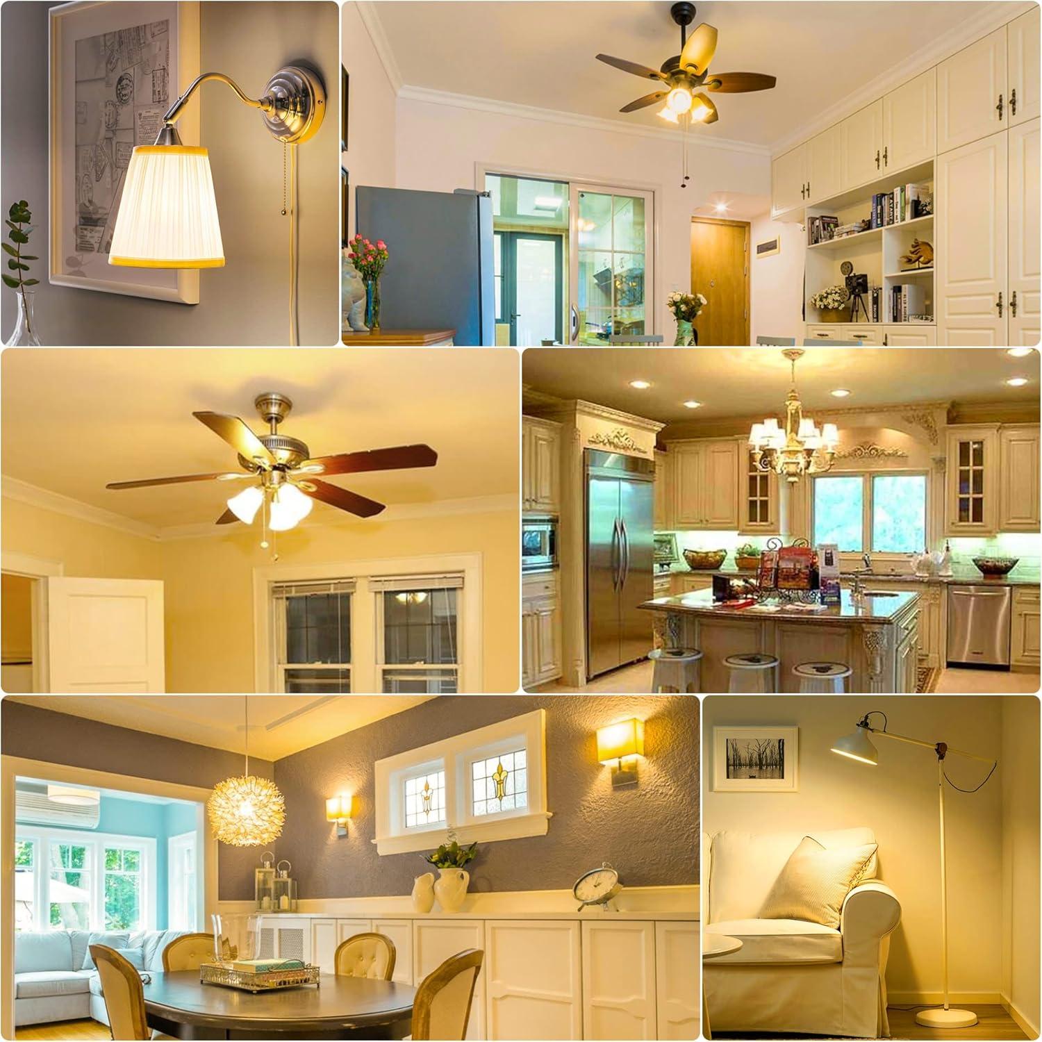 Bombillas LED Hansang E12 6W 600LM Blanco Cálido 2700K