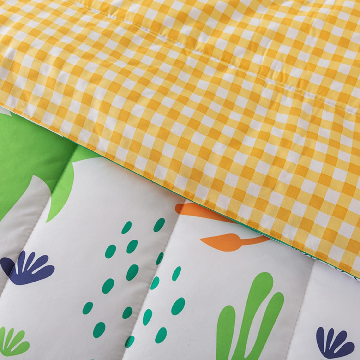 Juego de Cama Twin 6 Piezas qjmiaofang Animales Selva