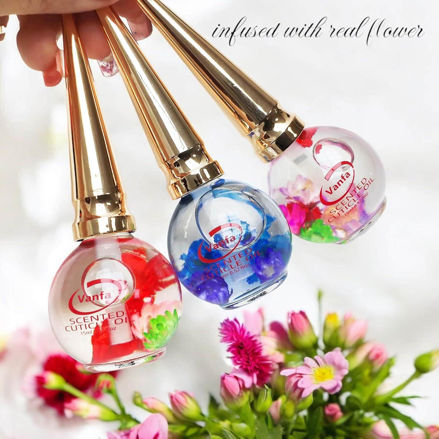 Aceite para Cutículas Guang 11.83 g Aroma Manzana con Flores