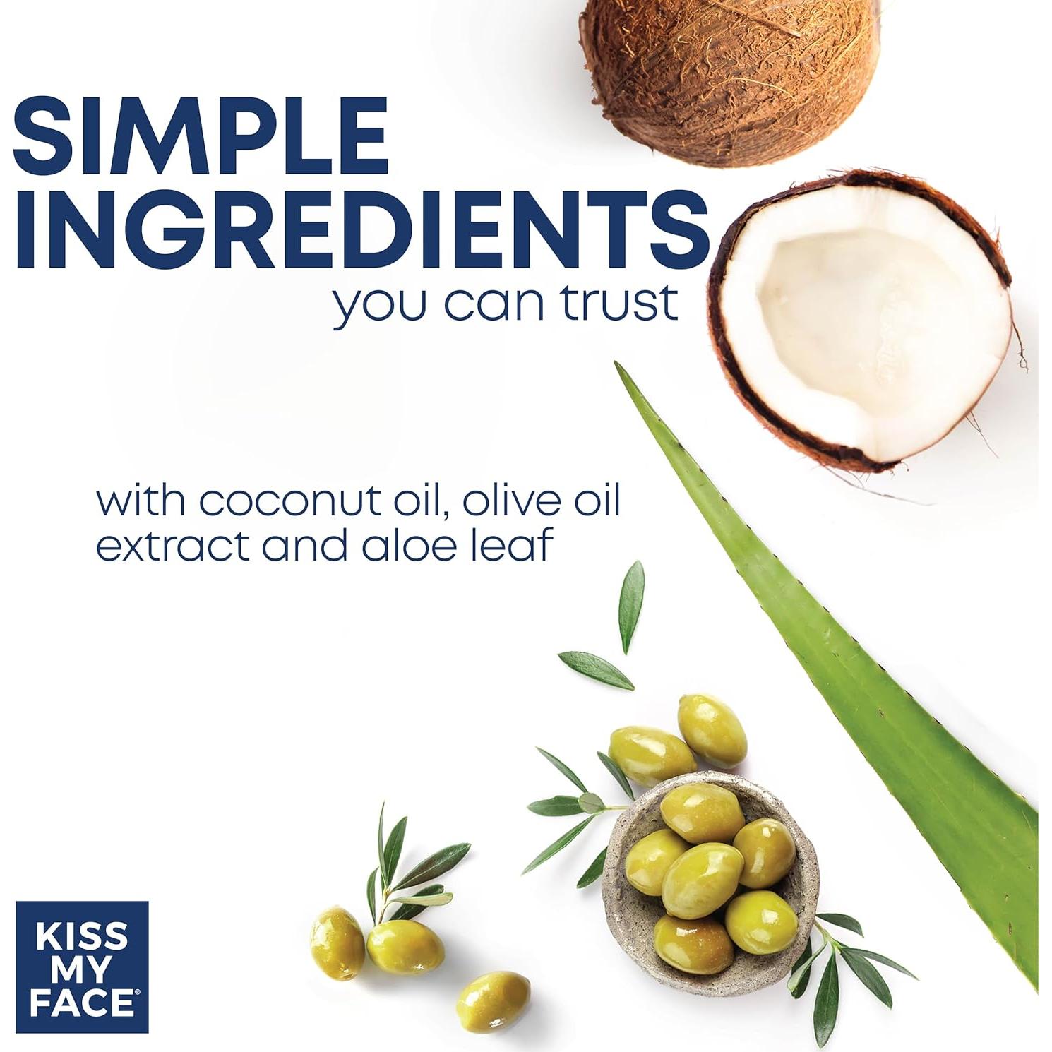 Crema de Afeitado Hidratante Kiss My Face 311 g Lavanda