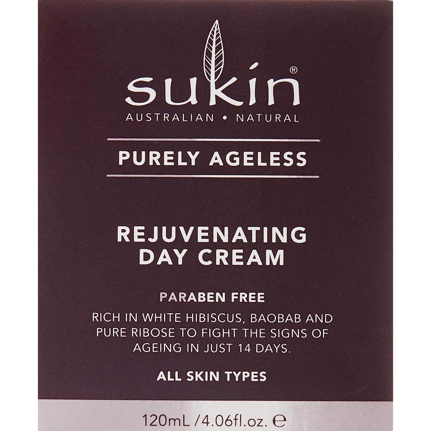 Crema Rejuvenecedora de Día Sukin Purely Ageless 120 ml