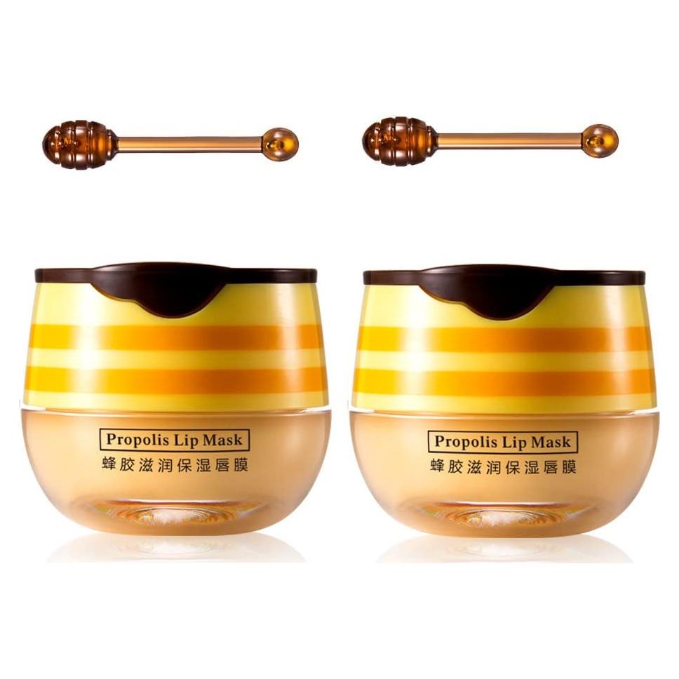 Bálsamo Labial Hidratante JISKG Tarro de Miel 2 Pcs 68g