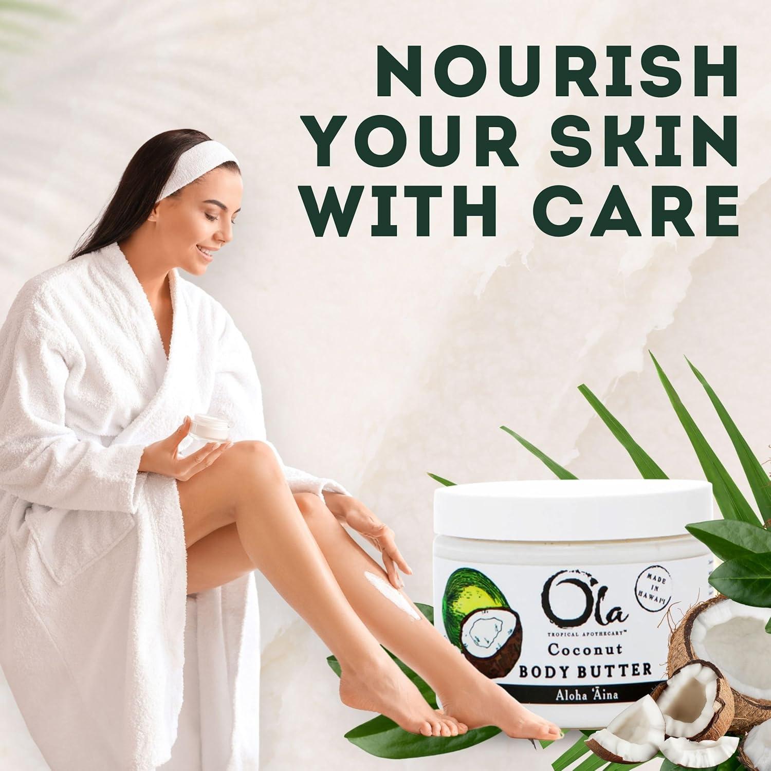 Manteca Corporal Hidratante Ola Tropical 159g Coco Orgánico