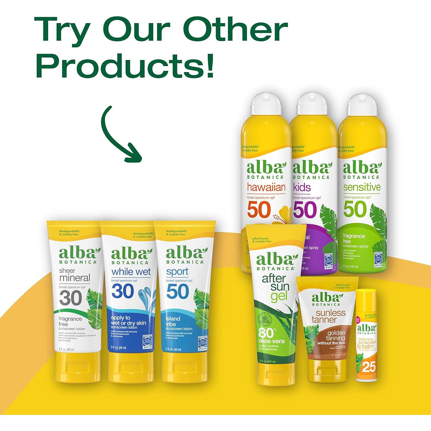 Protector Solar Spray Infantil Alba Botanica 148 ml SPF 50