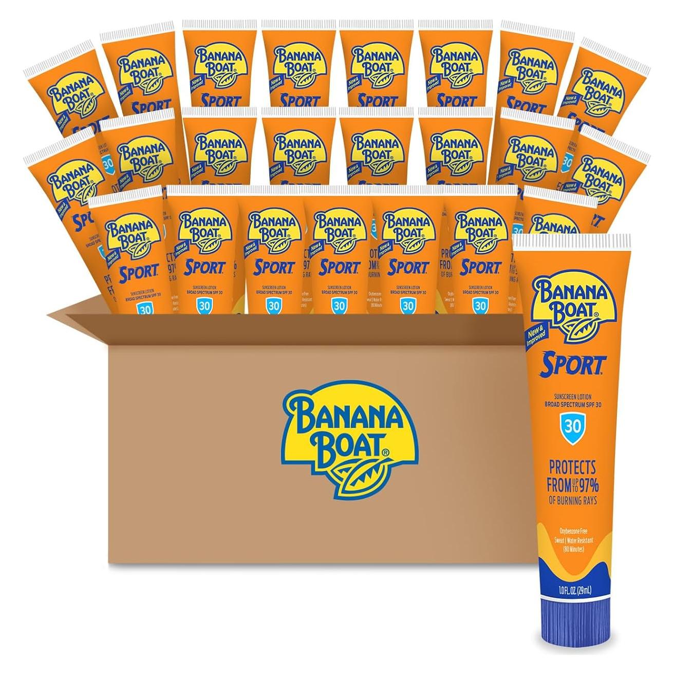 Protector Solar Banana Boat Sport Ultra SPF 30 - 24 Mini 1 Oz