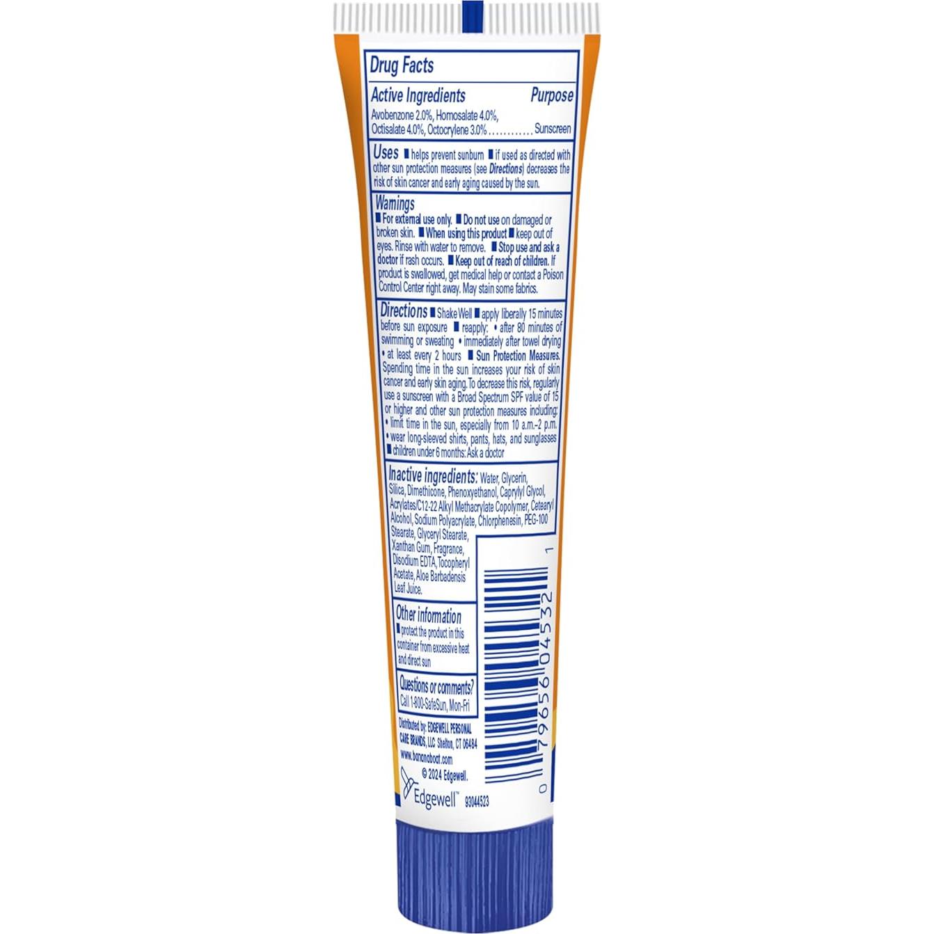 Protector Solar Banana Boat Sport Ultra SPF 30 - 24 Mini 1 Oz