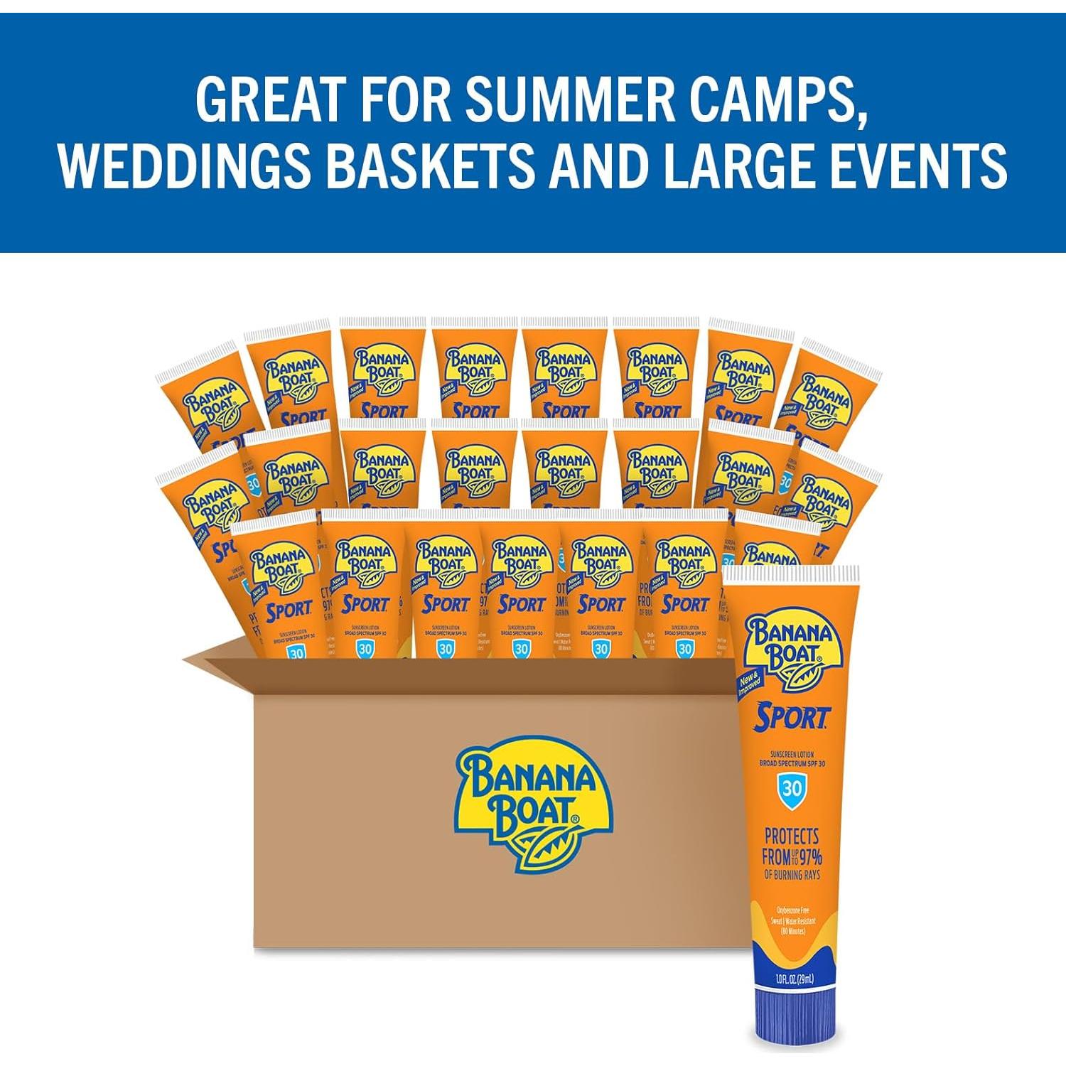 Protector Solar Banana Boat Sport Ultra SPF 30 - 24 Mini 1 Oz