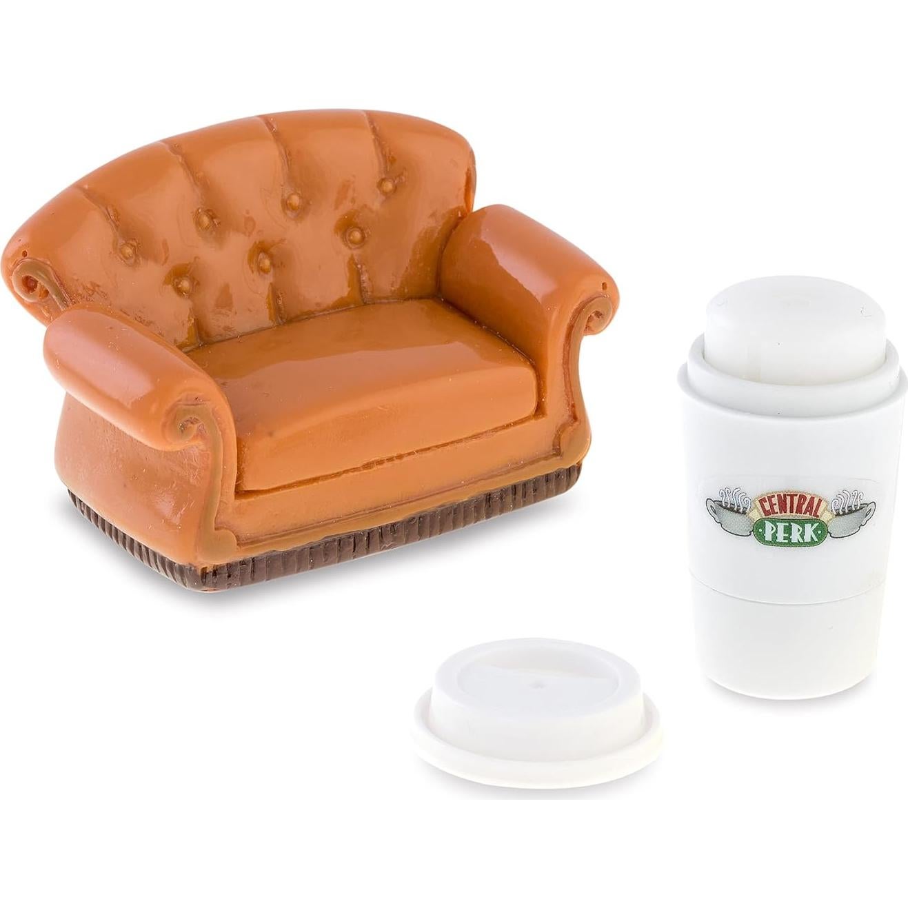 Dúo de bálsamo labial Mad Beauty Central Perk fresa y vainilla