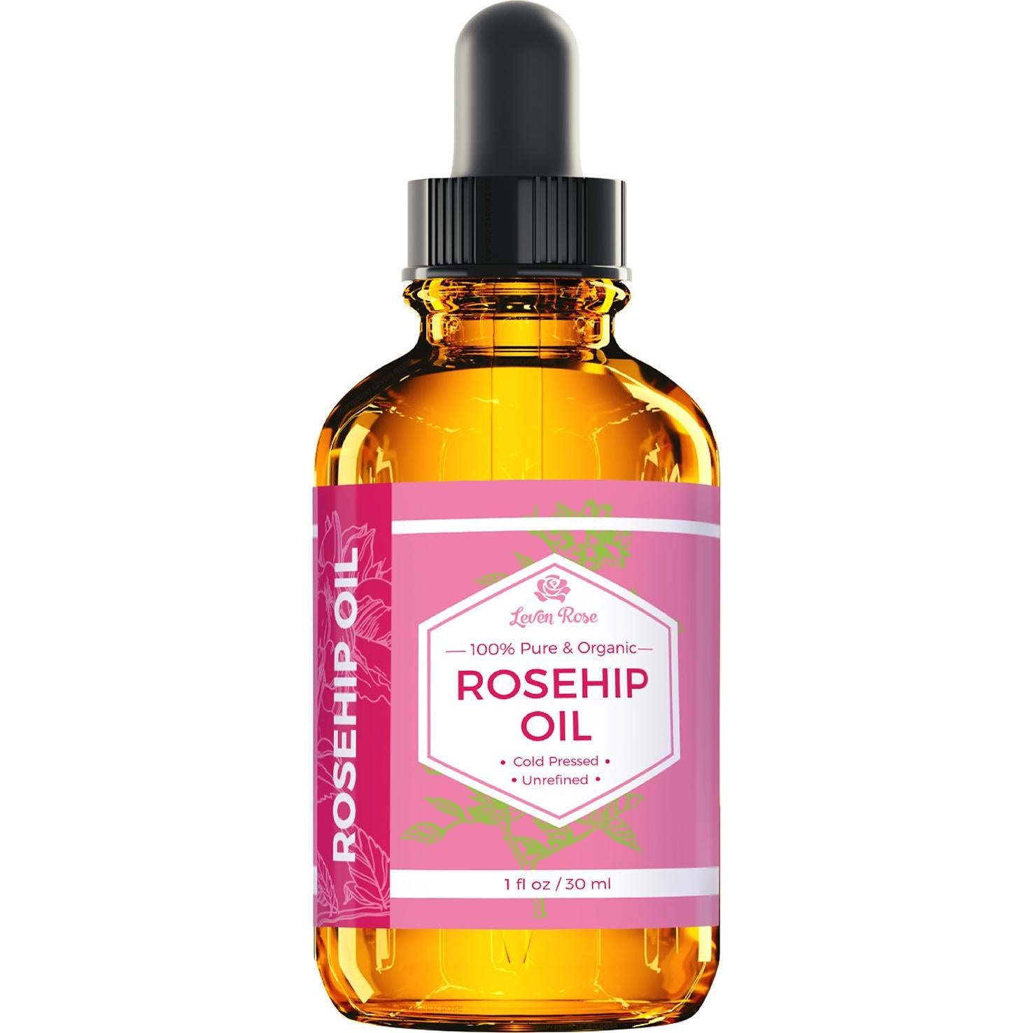 Aceite de Semilla de Rosa Mosqueta Leven Rose 30 ml - Hidratante Facial