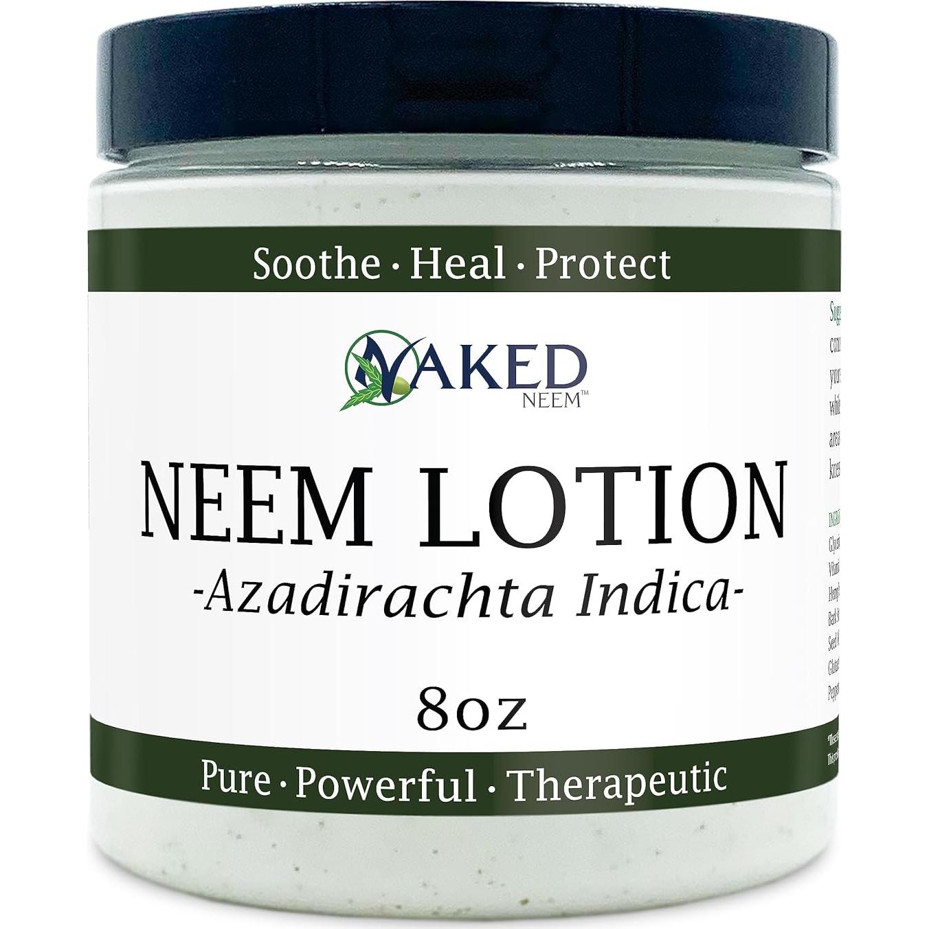 Loción para Manos y Cuerpo Zatural Neem 226.8g - Calma y Protege