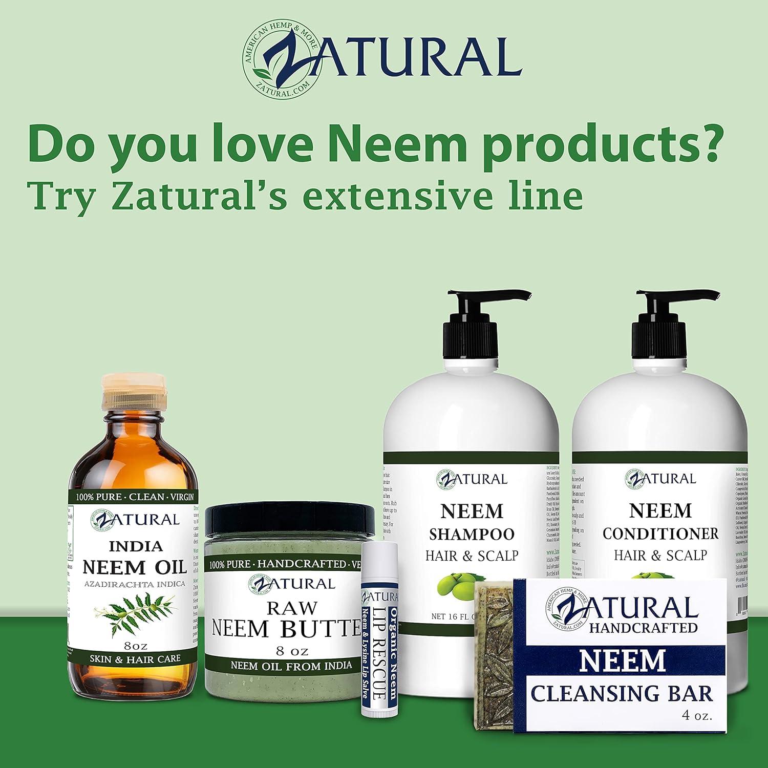 Loción para Manos y Cuerpo Zatural Neem 226.8g - Calma y Protege