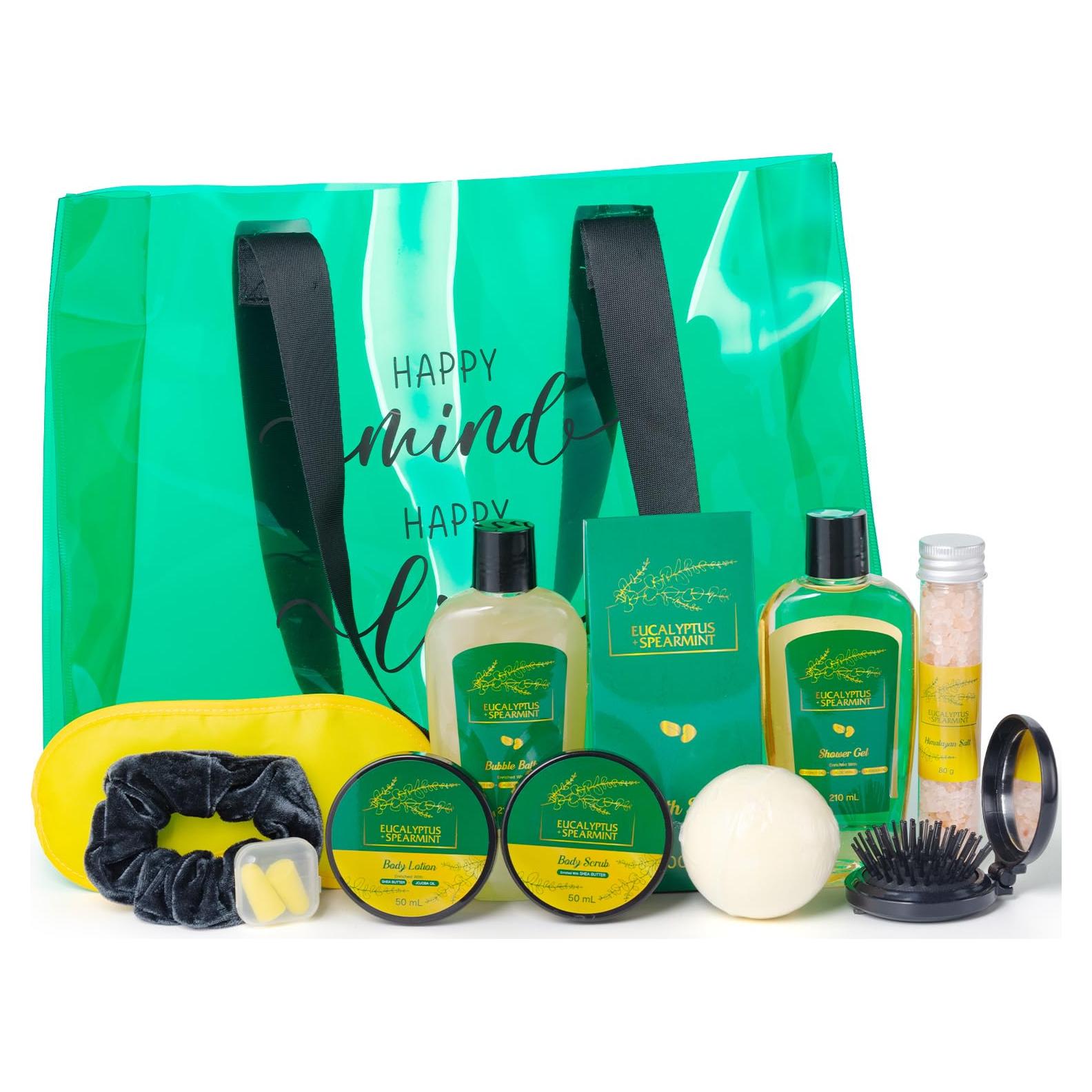 Kit de Spa de Regalo Saint Roy 13 Piezas Eucalipto y Menta