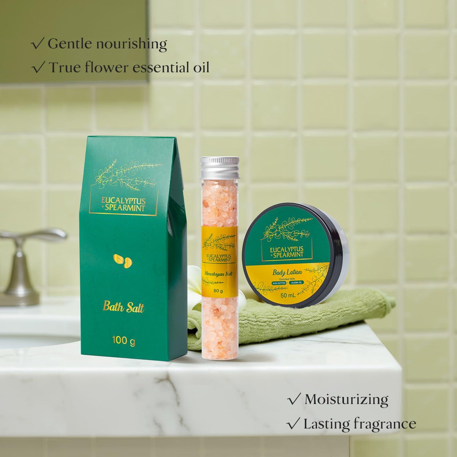Kit de Spa de Regalo Saint Roy 13 Piezas Eucalipto y Menta