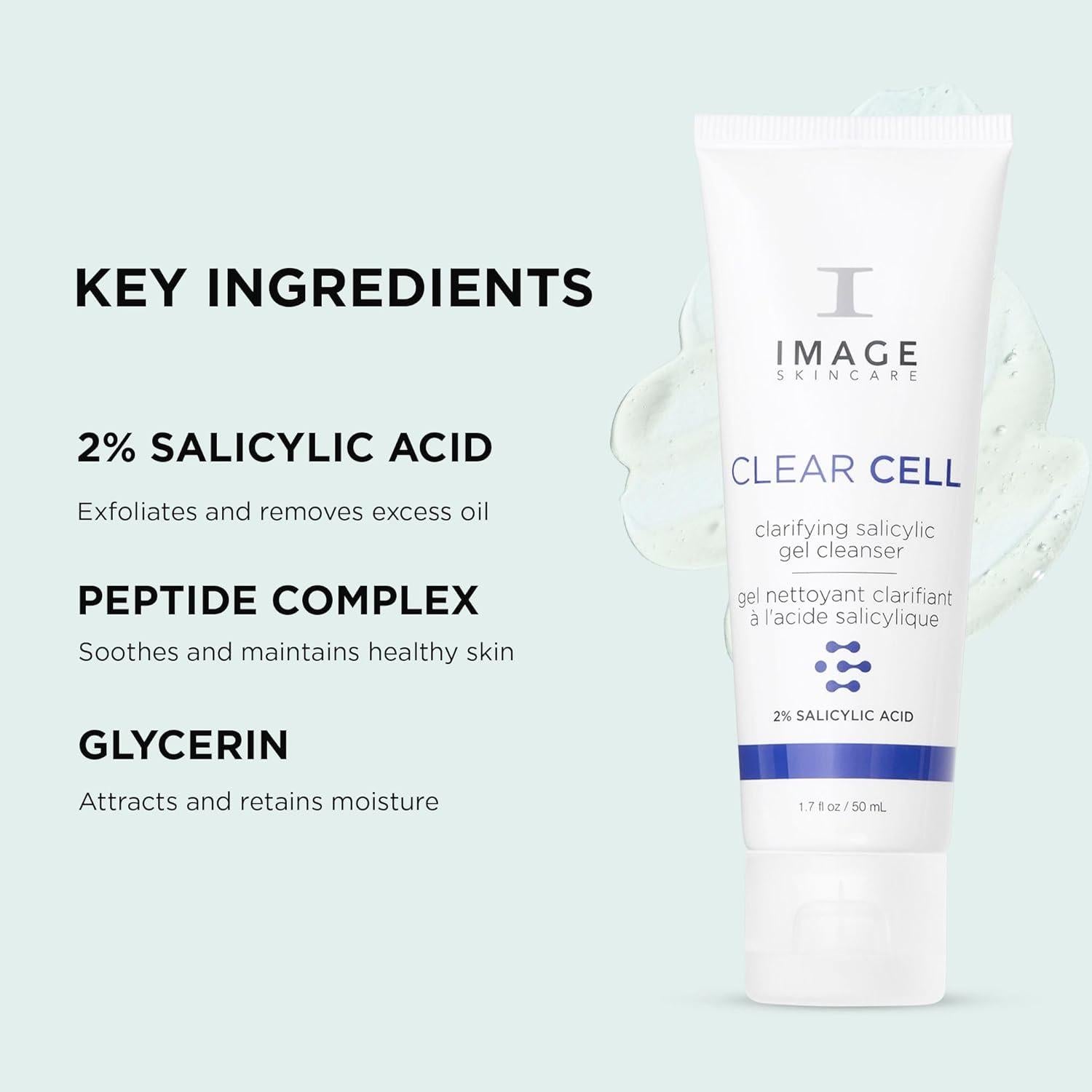 Limpiador Facial Espumoso IMAGE Skincare CLEAR CELL 50ml