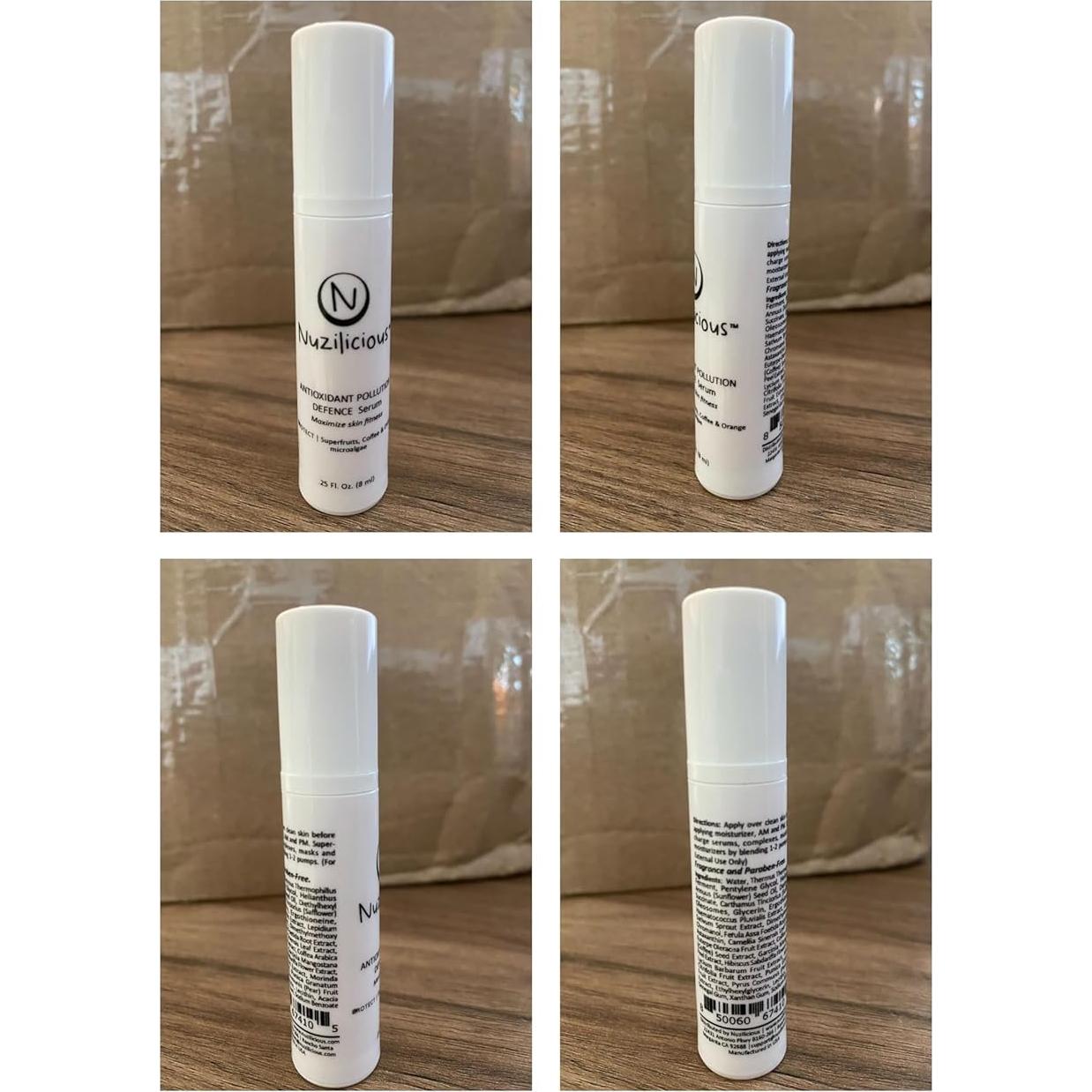 Suero Avanzado de Defensa de Piel Nuzilicious 7.09 ml Vegano