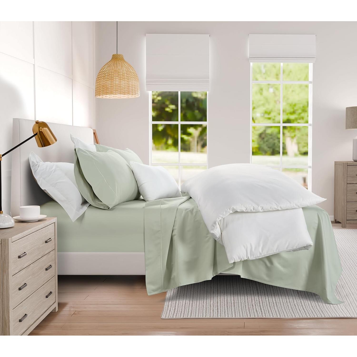 Juego de Sábanas Queen 100% Algodón Chateau Home 1000 Hilos