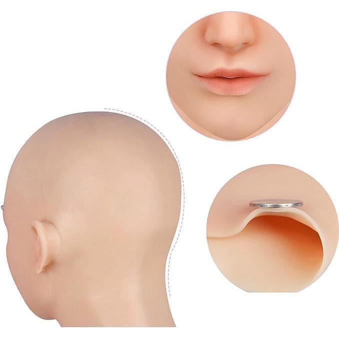 Máscara de Silicona Suave YIQI para Crossdresser y Cosplay