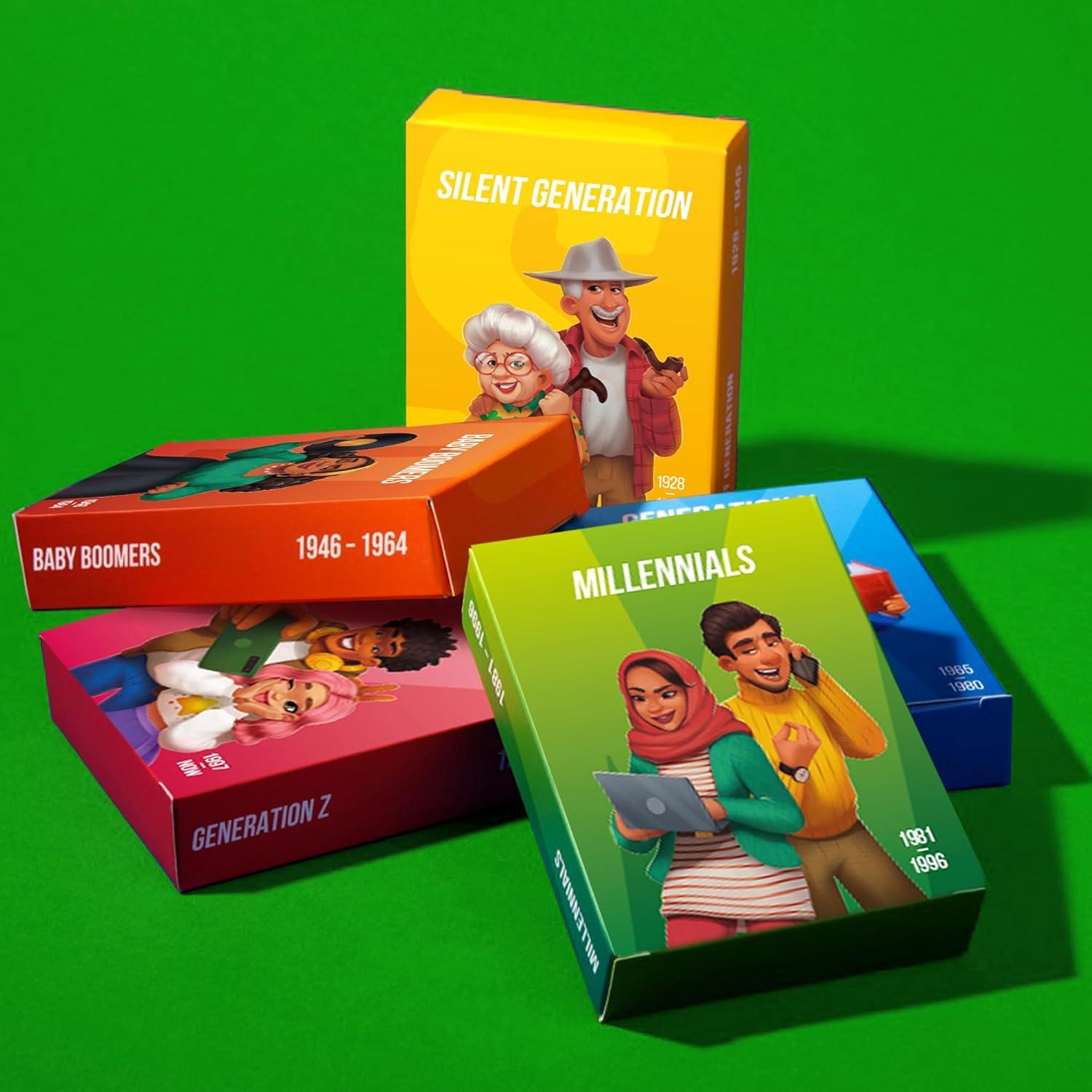 Juego de Mesa OK Boomer QUOKKA - Trivia Familiar 550 Preguntas