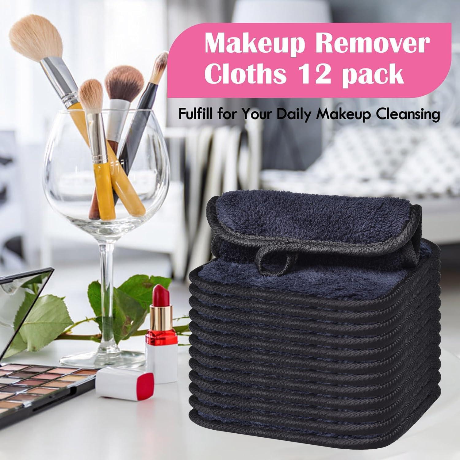 Toallitas Desmaquillantes Reutilizables BloomSesame 12.7x12.7cm 6 Pzas