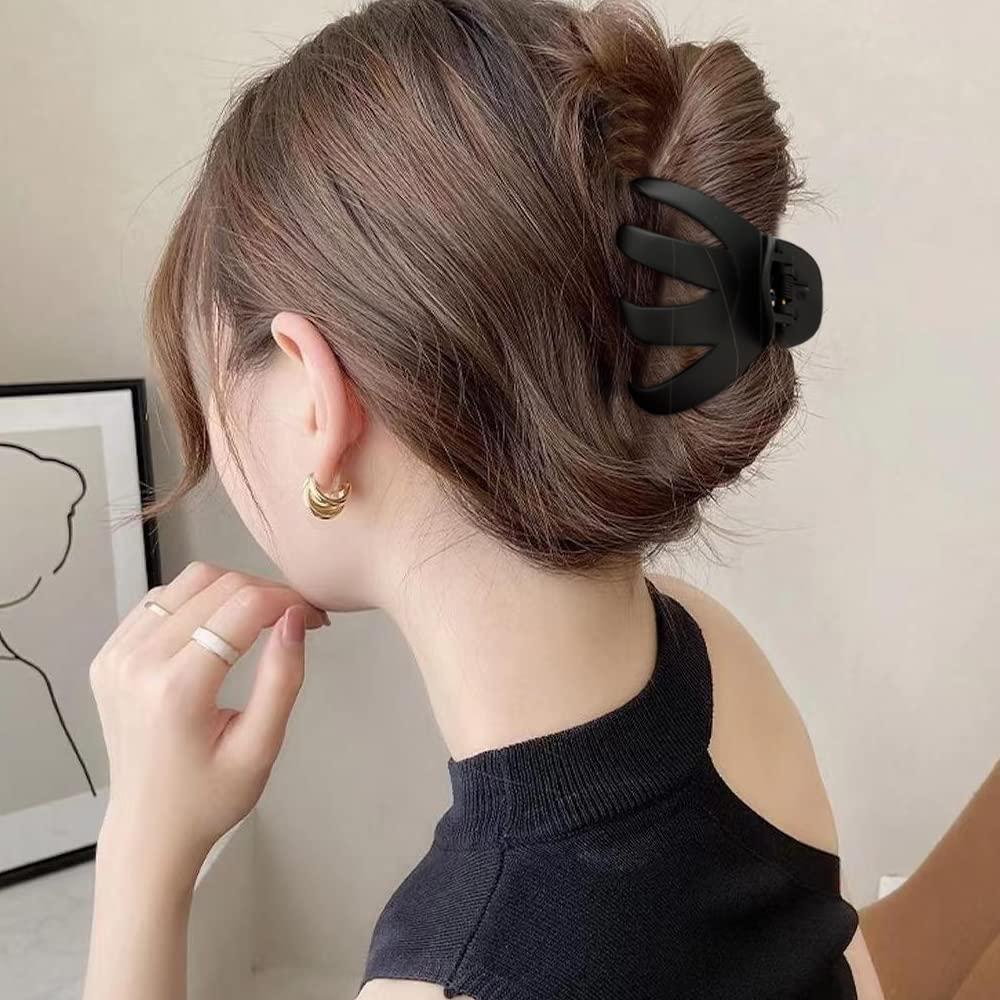 Pinzas para el cabello Jumbo Atoden - 8 cm - Paquete de 5