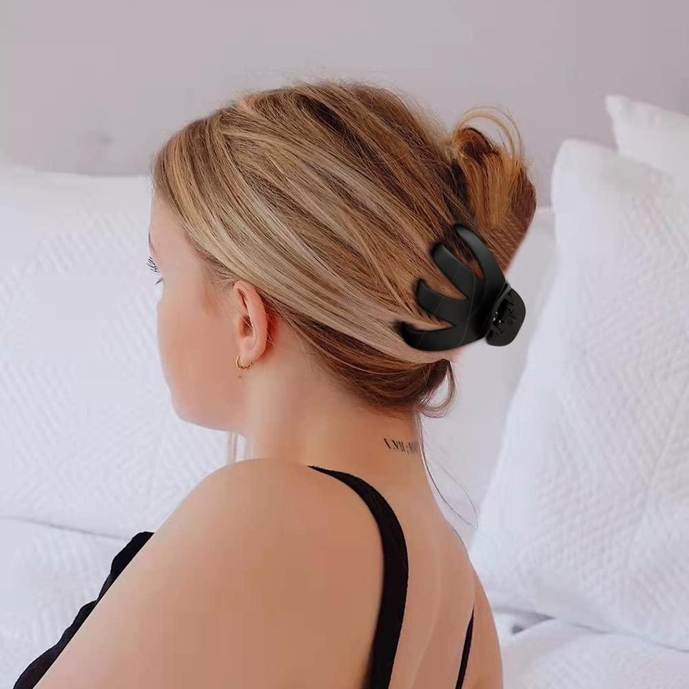 Pinzas para el cabello Jumbo Atoden - 8 cm - Paquete de 5