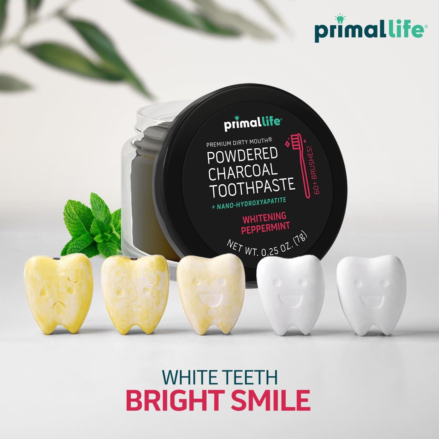 Polvo de Dientes Dirty Mouth Primal Life Organics 7.09g
