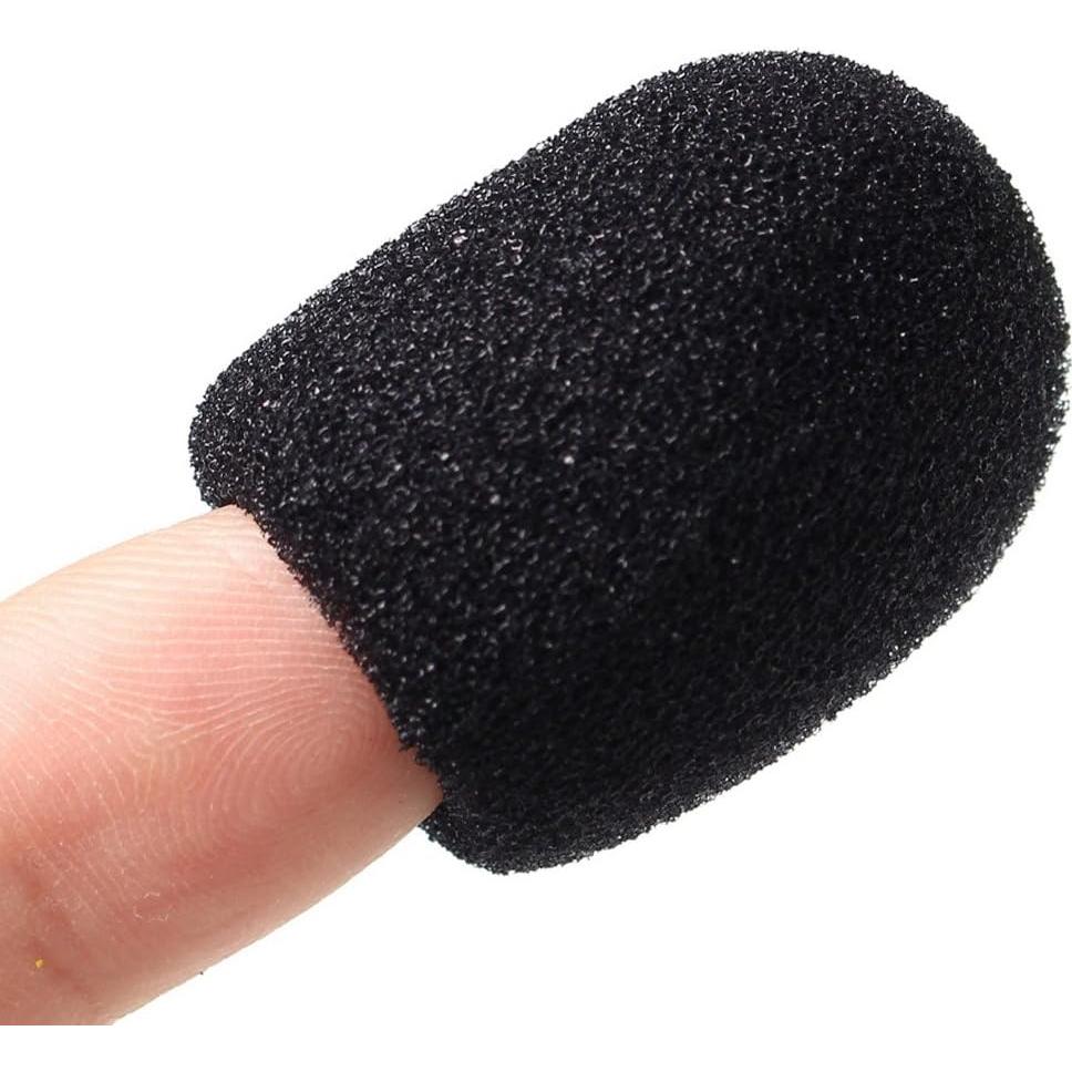 Paquete de 15 protectores de micrófono de espuma SUMAJU 30x22mm