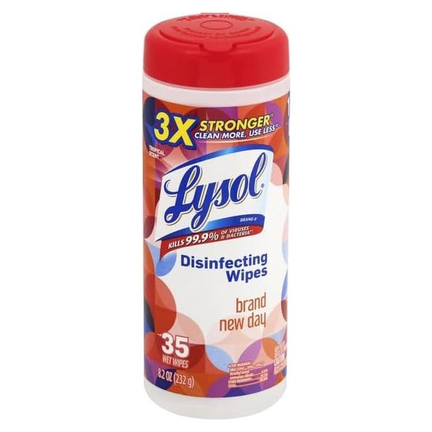 Toallitas Desinfectantes Lysol Multi-Superficie 35 Unidades