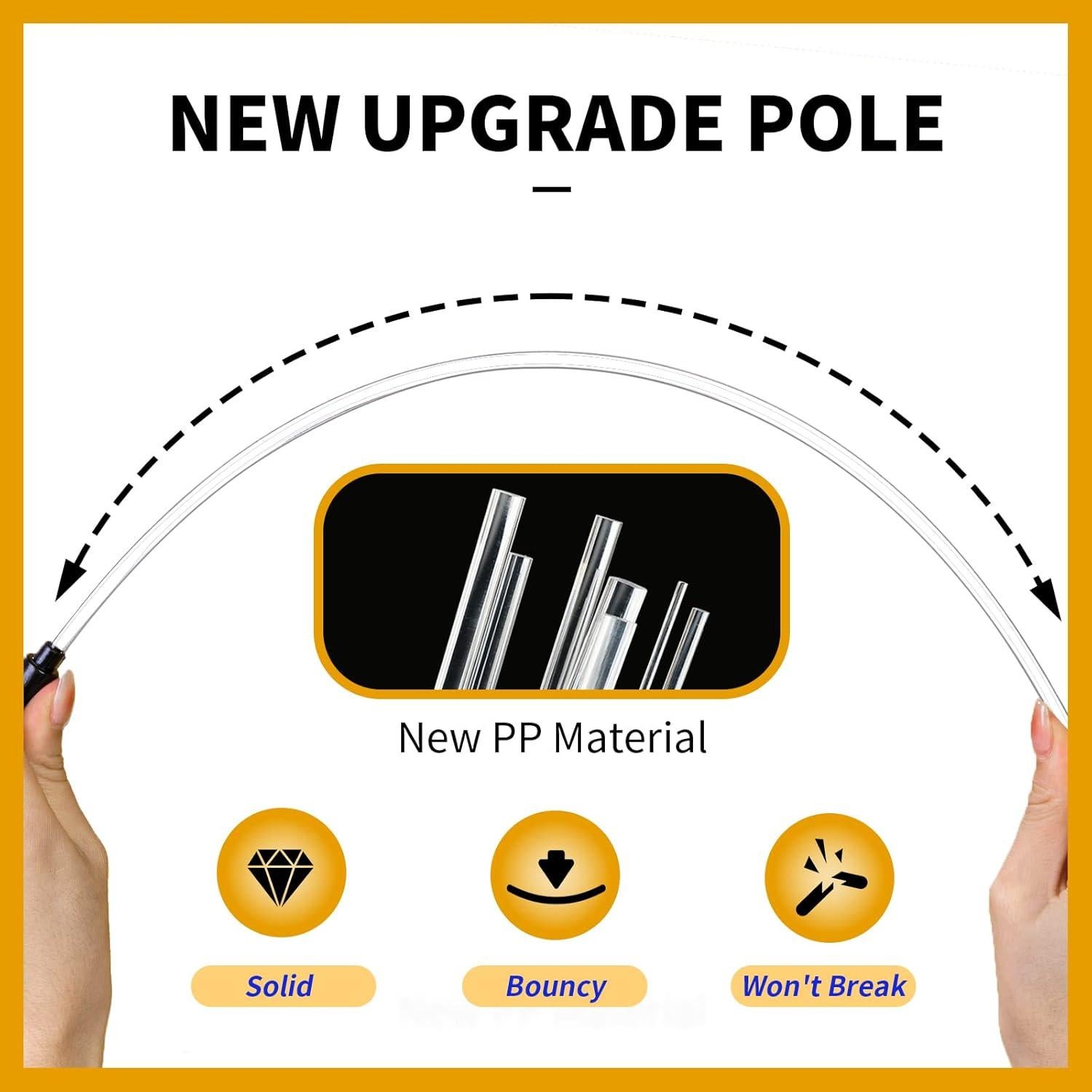 Varita Interactiva para Gatos FYNIGO Arcoíris 140 cm 2 Piezas