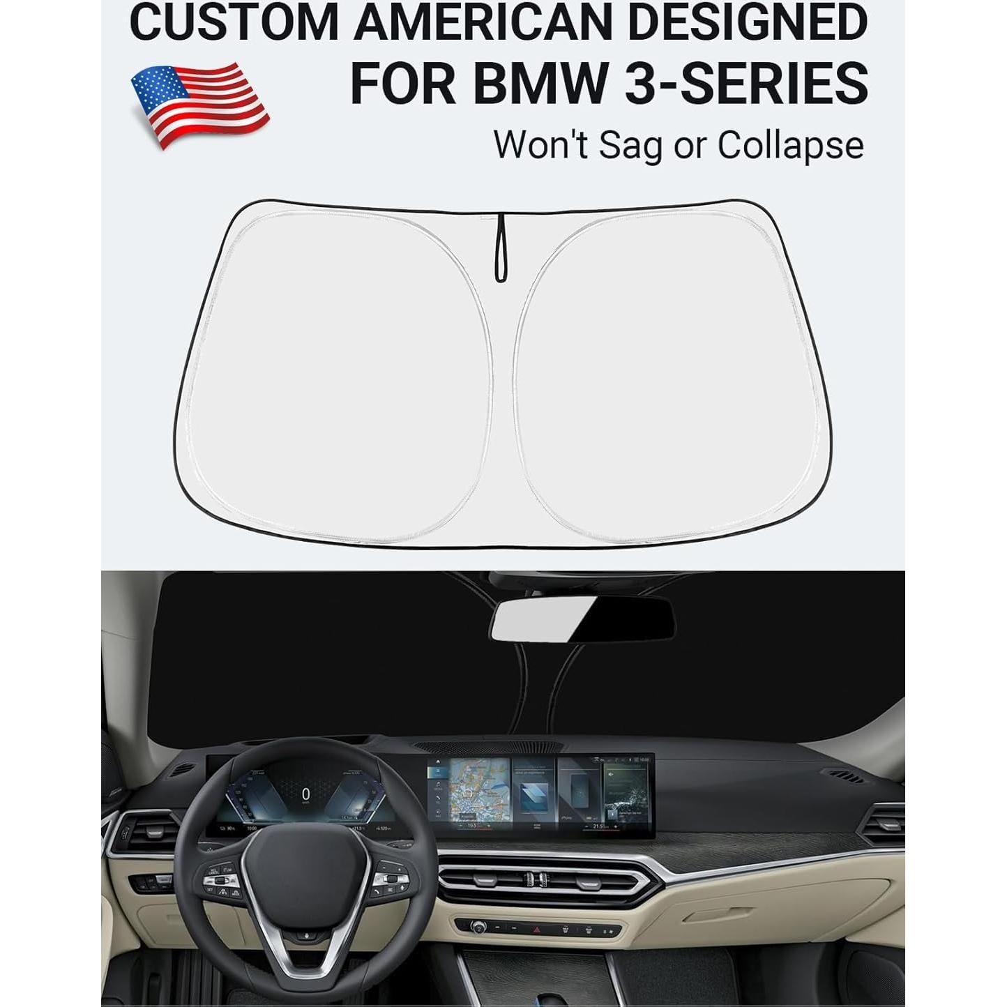 Parasol de Parabrisas Proadsy para BMW Serie 3 2019-2026 4 Capas