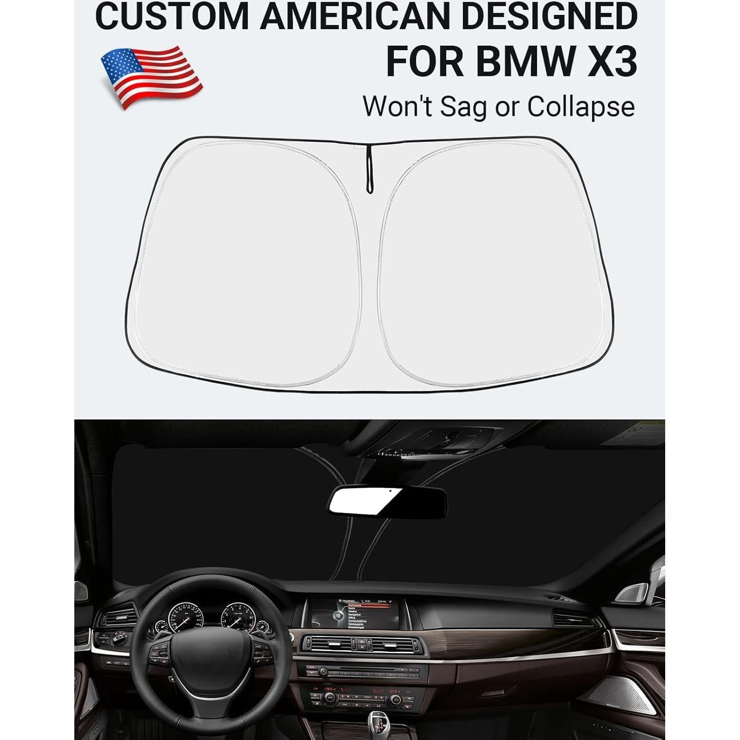 Parasol de Parabrisas Proadsy para BMW X3 2011-2017 4 Capas