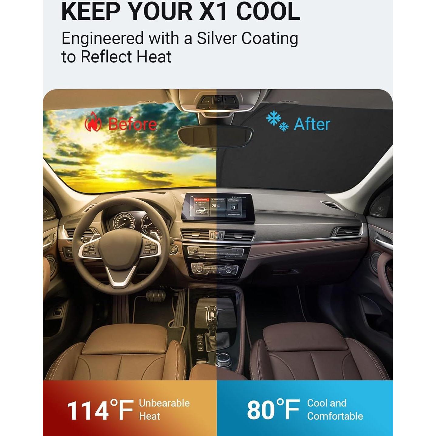 Protector Solar Proadsy para Parabrisas BMW X1 F48 2016-2022