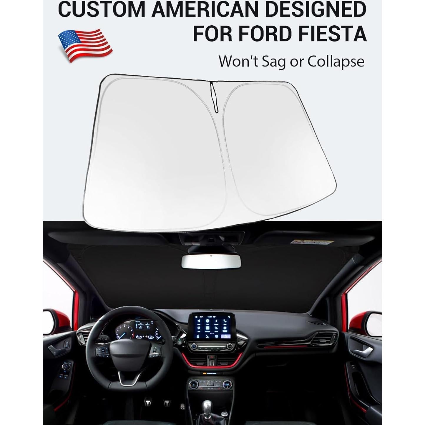 Protector Solar Parabrisas Proadsy Ford Fiesta 2017-2023 4 Capas