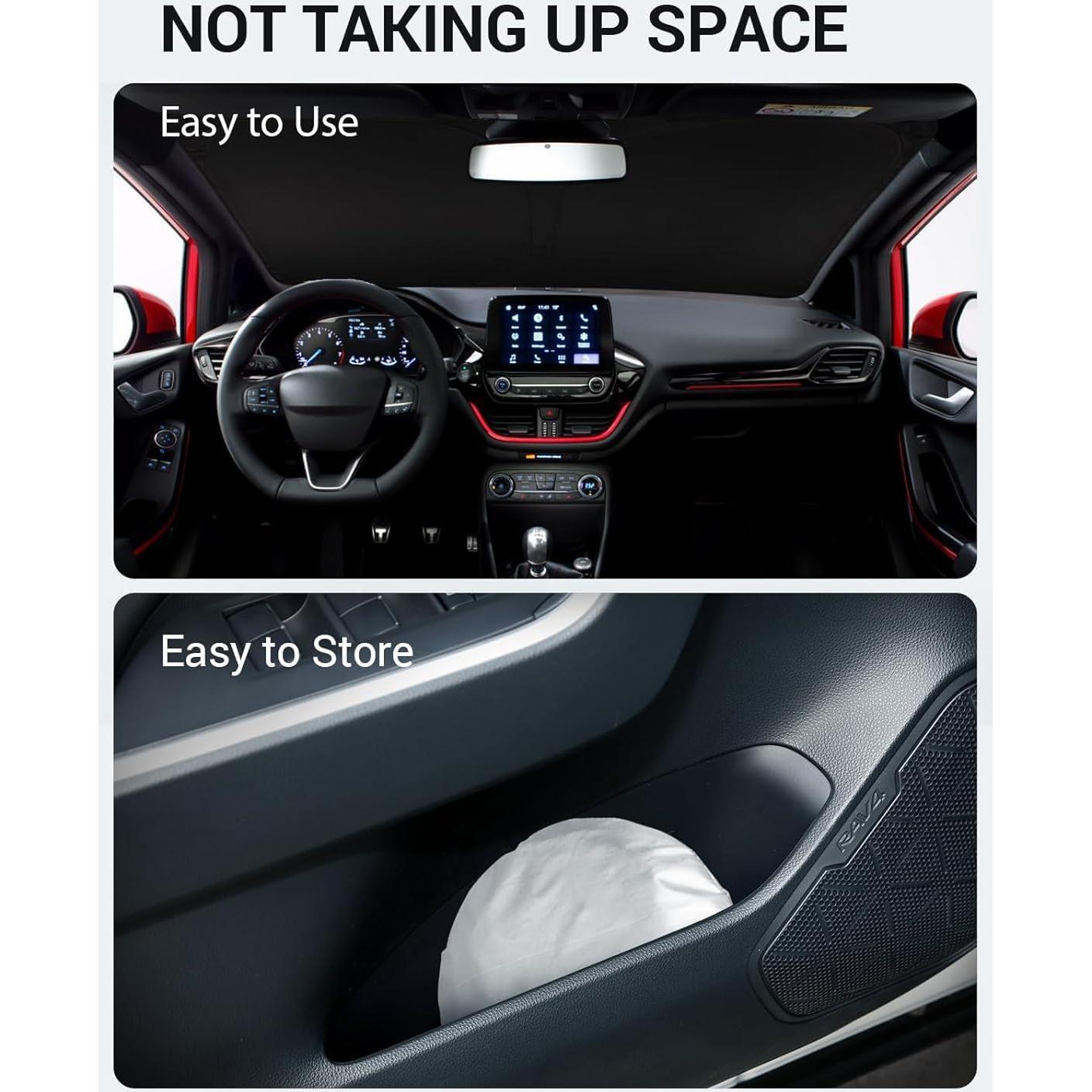 Protector Solar Parabrisas Proadsy Ford Fiesta 2017-2023 4 Capas