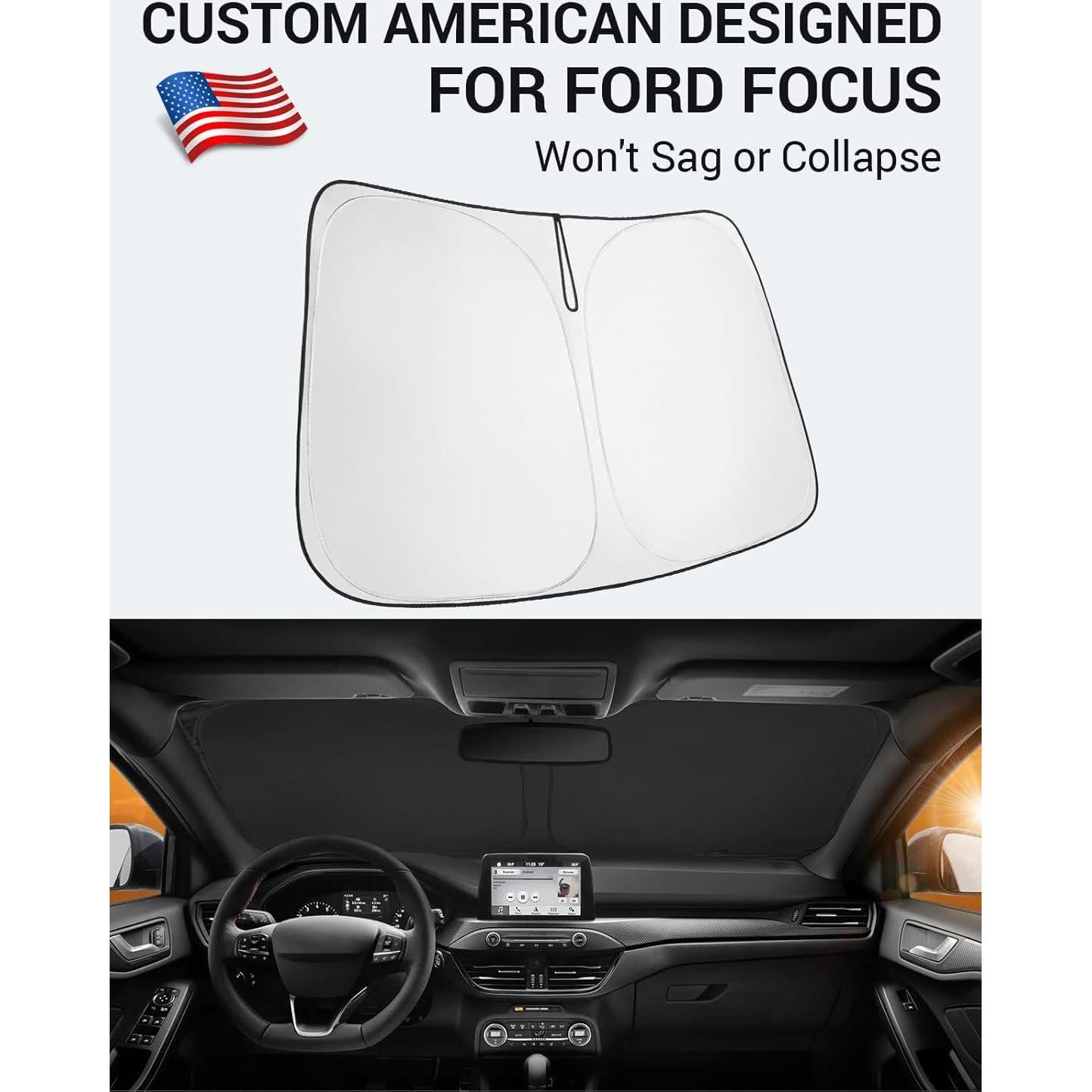 Protector Solar Parabrisas Proadsy Ford Focus 2012-2018 4 Capas