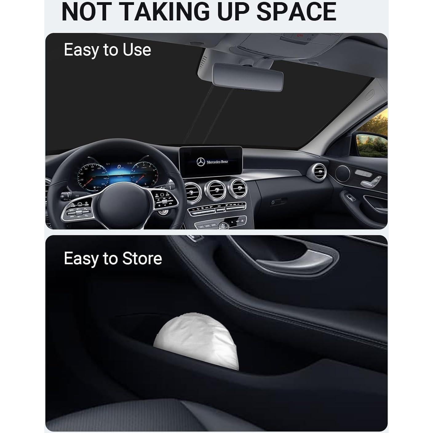 Protector Solar Plegable Proadsy para Parabrisas Mercedes Benz Clase C 2015-2021