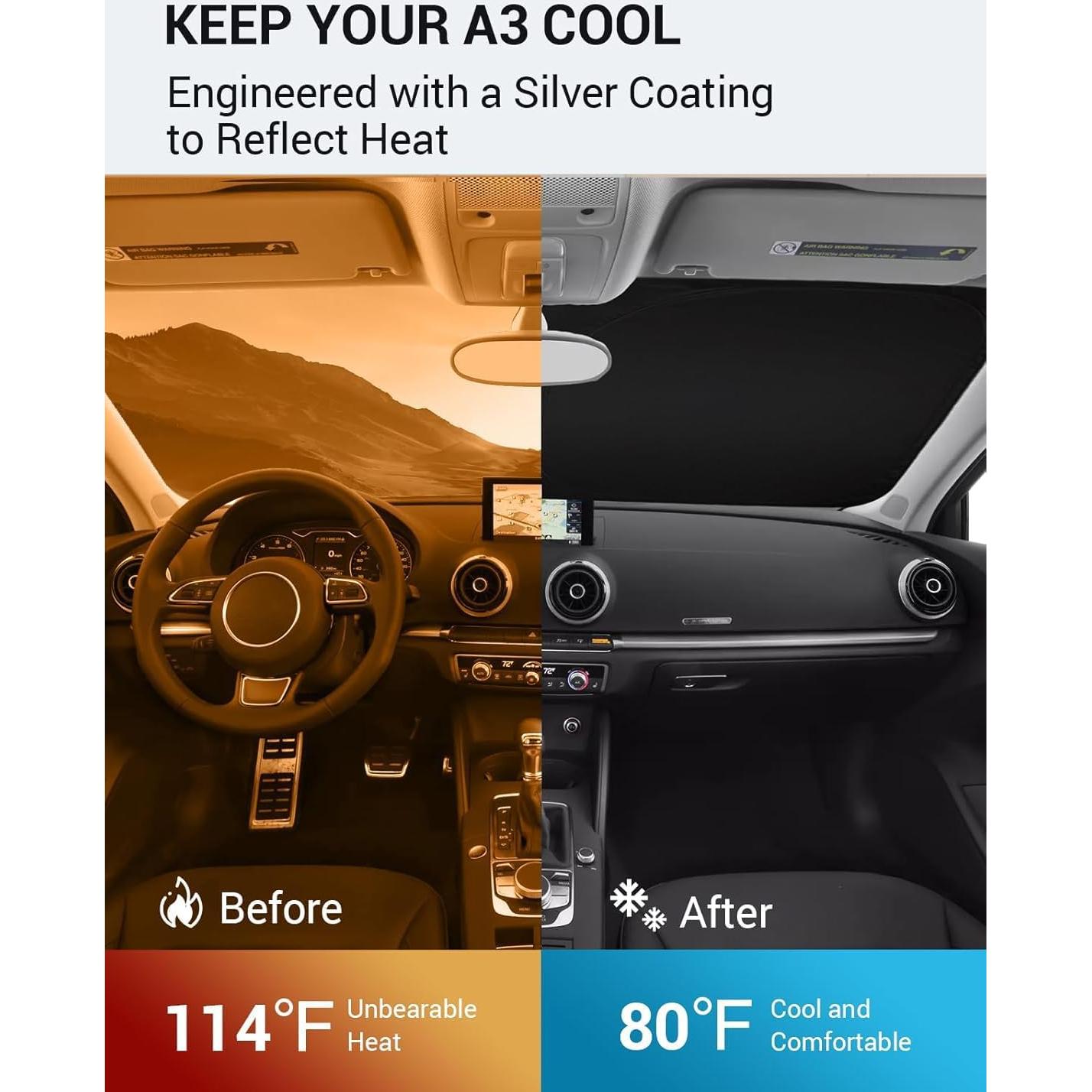 Protector Solar Parabrisas Proadsy Audi A3 2014-2020 4 Capas