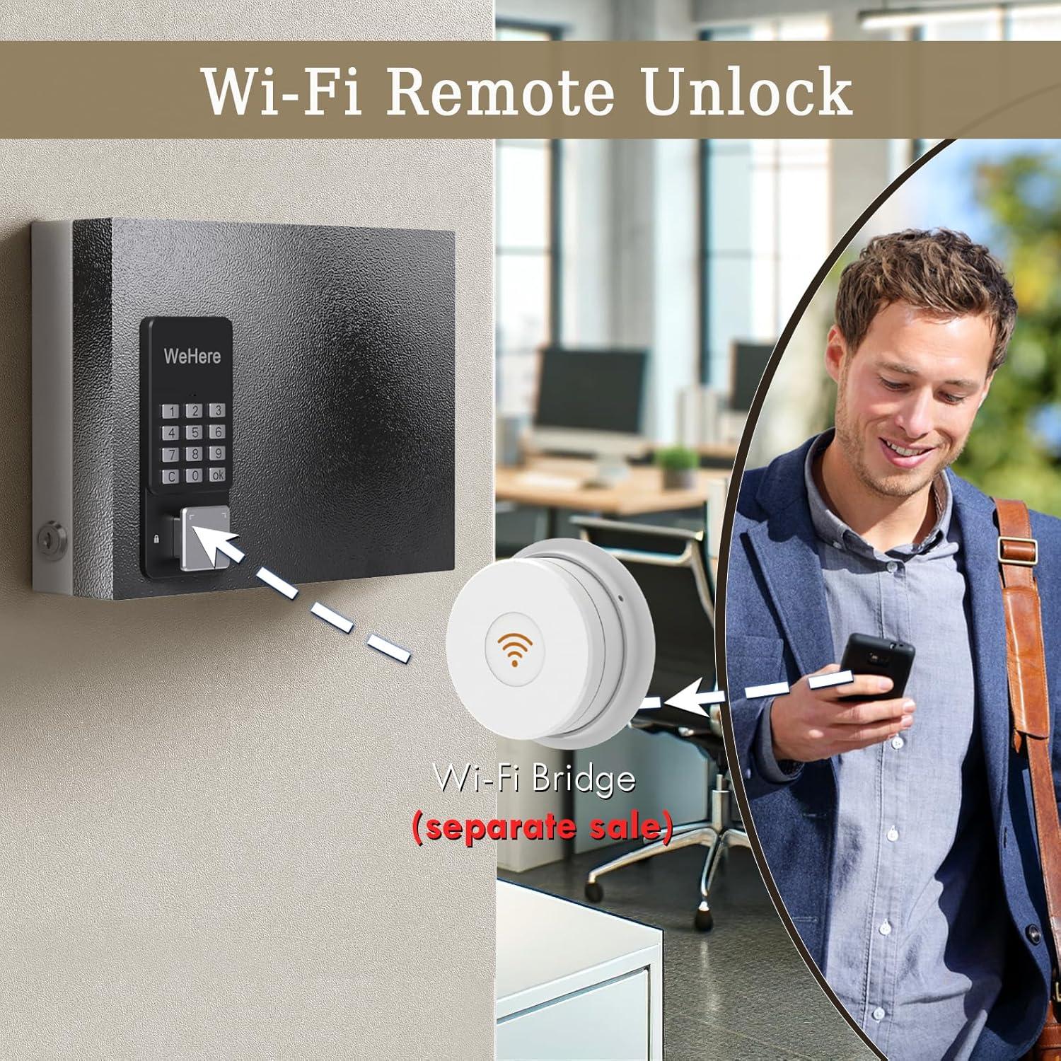 Caja de Llaves Inteligente DiDiHere 16 Llaves Montada en Pared