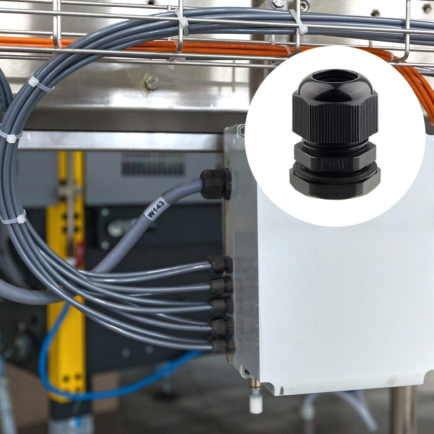 Kit de Conectores de Cable Impermeables TUPARKA 50 Piezas 3-16mm