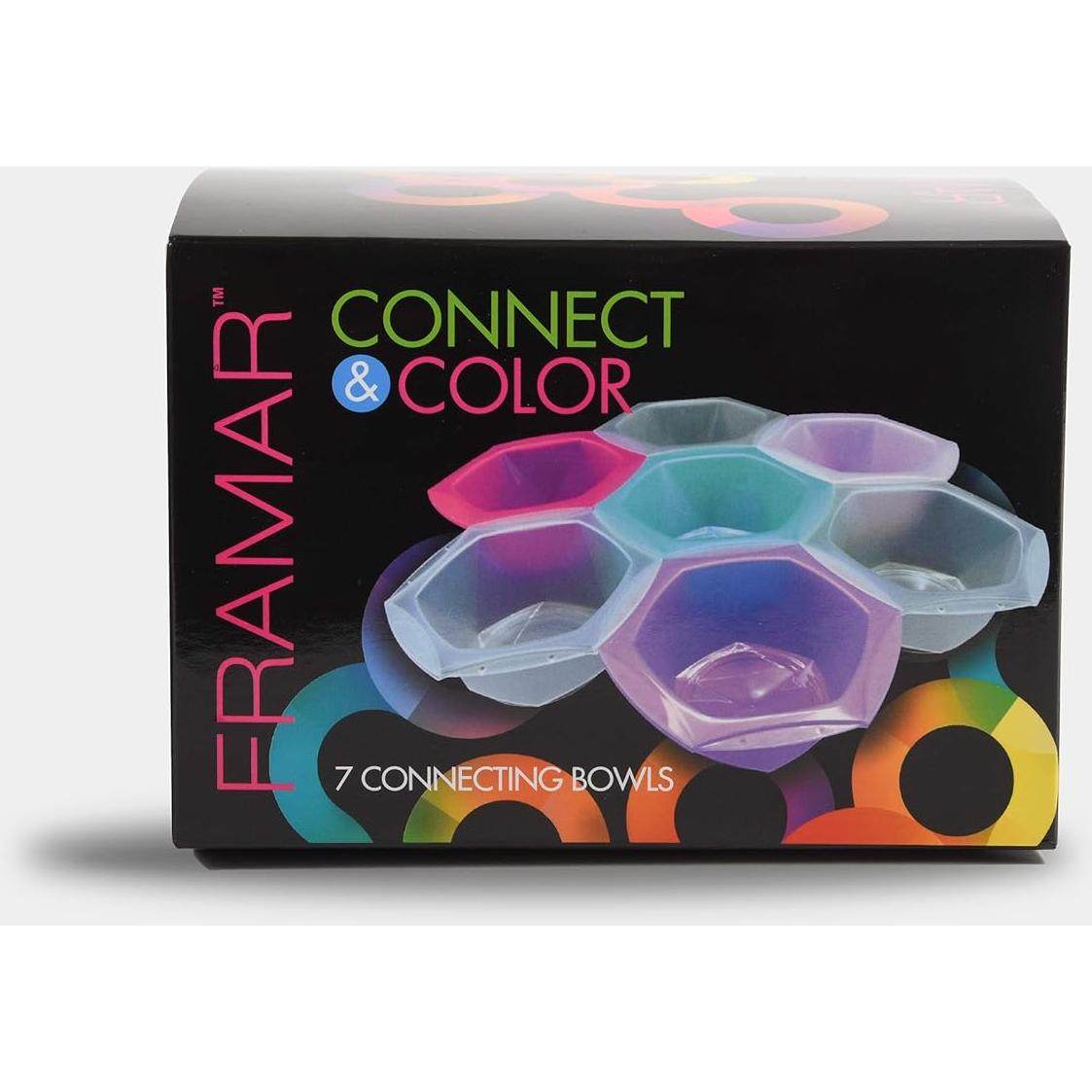 Conjunto de Cuencos de Tinte Framar - 7 Piezas Multicolor