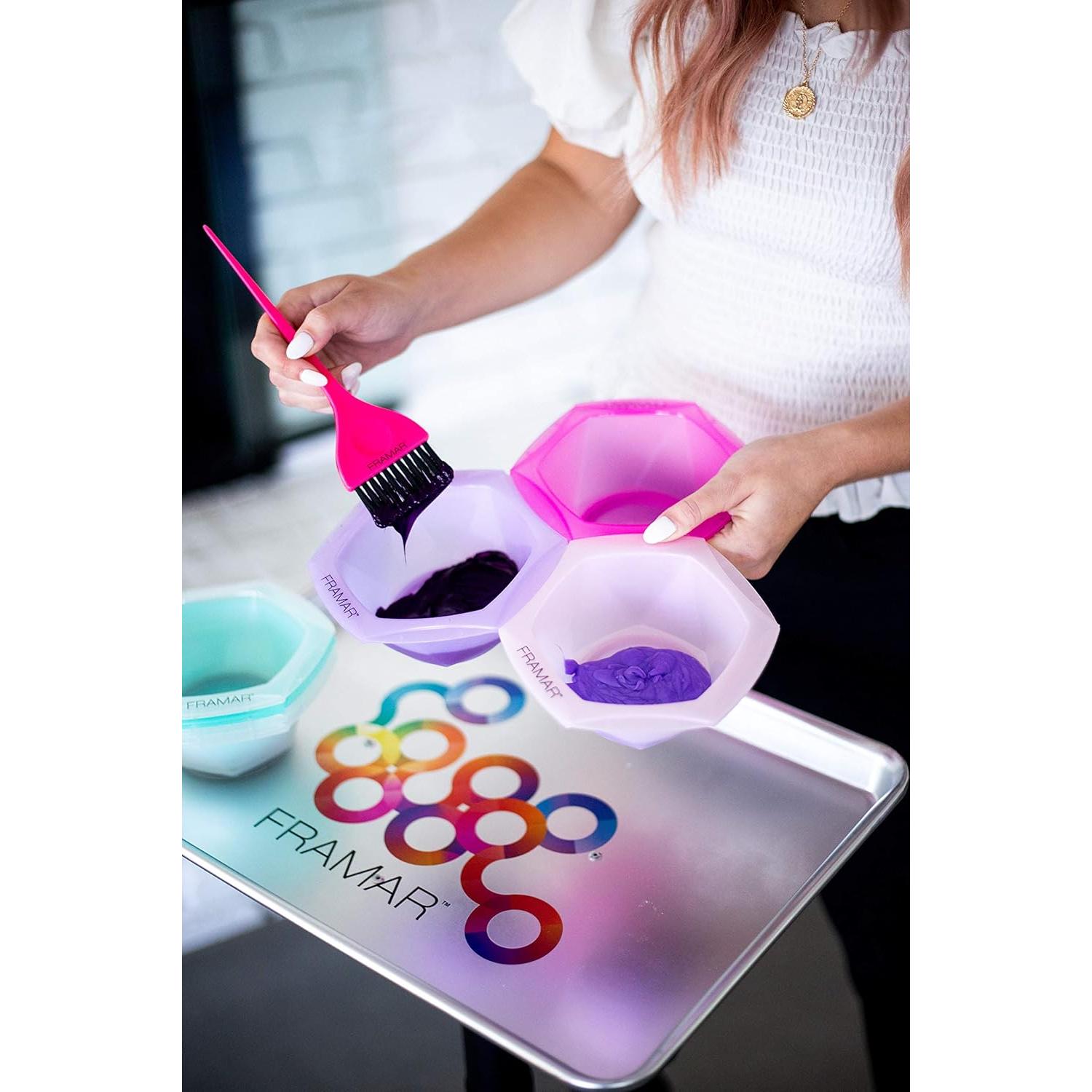 Conjunto de Cuencos de Tinte Framar - 7 Piezas Multicolor