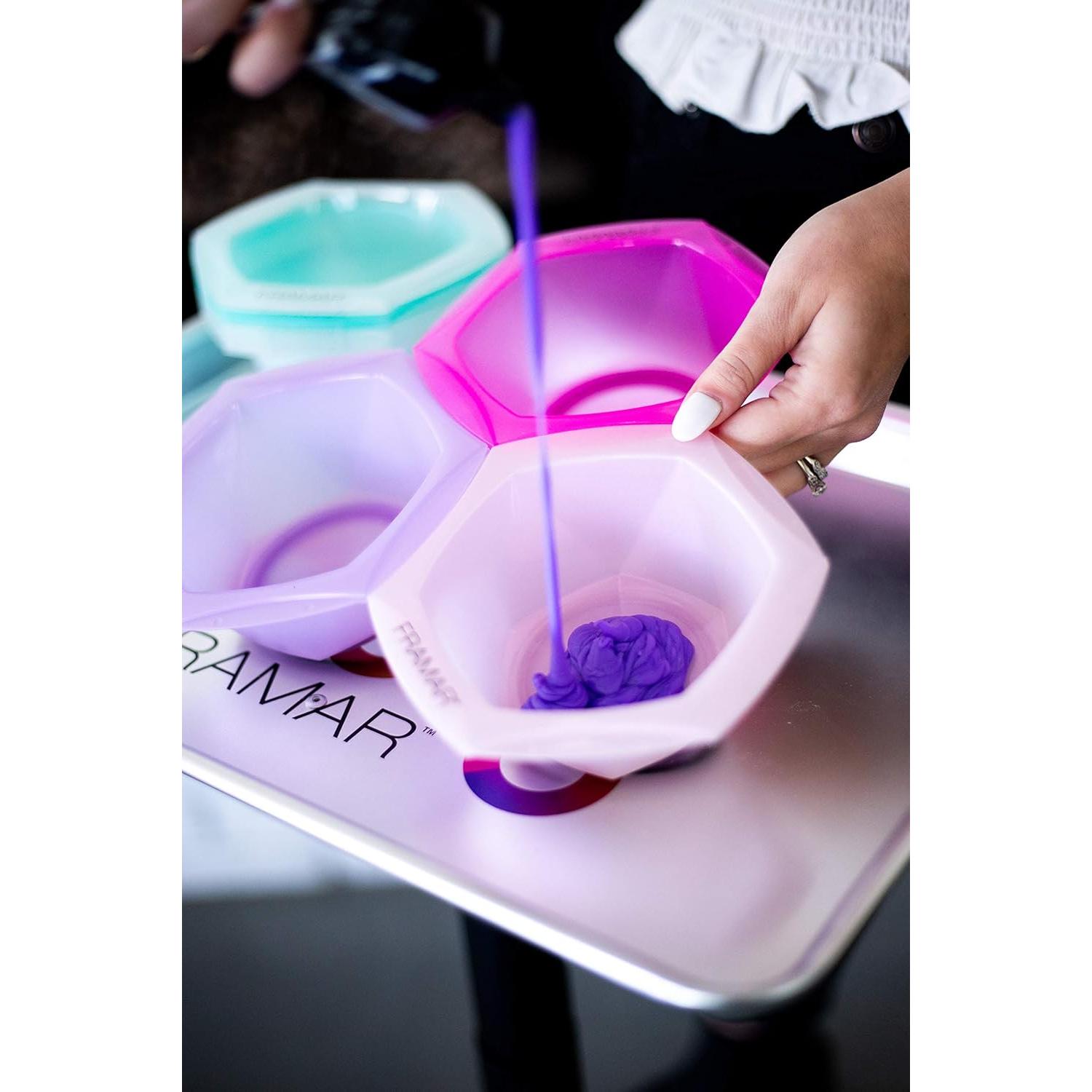 Conjunto de Cuencos de Tinte Framar - 7 Piezas Multicolor