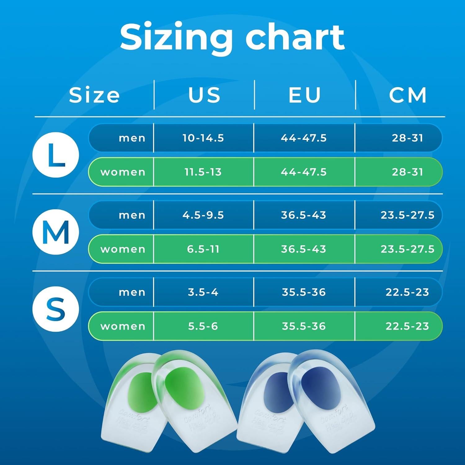 Almohadillas de Gel para Talón Bloomdeals - Alivio Dolor Pies