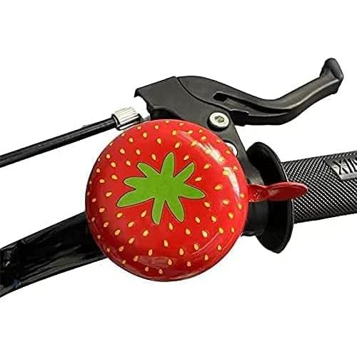 Campana de Bicicleta YihuiKo Fresa para Niños Ajustable