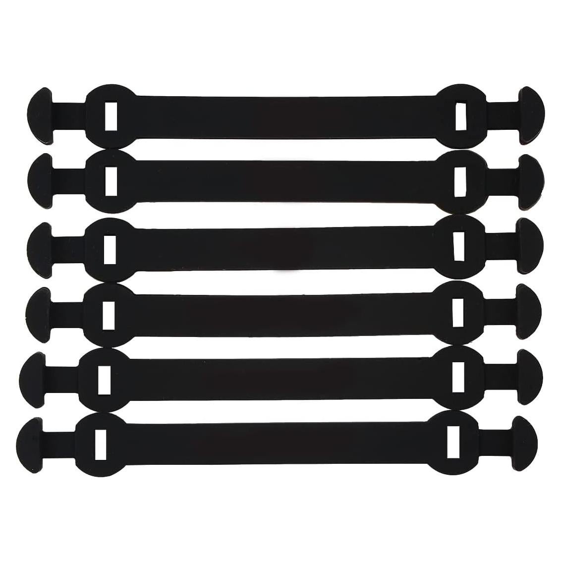 Amortiguador de Vibración de Silicona Andux Hebilla Larga 6 Piezas