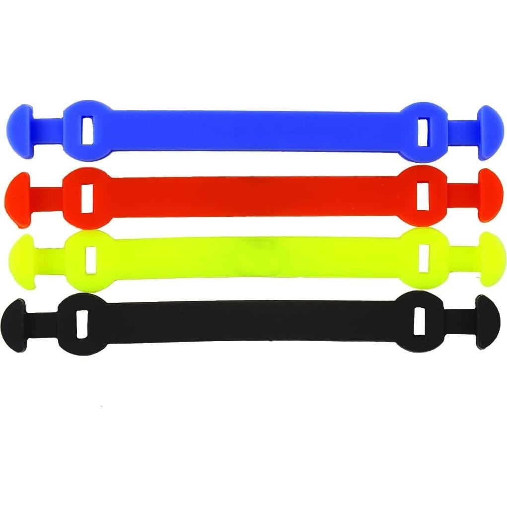 Amortiguador de Vibración de Silicona Andux Hebilla Larga 6 Piezas