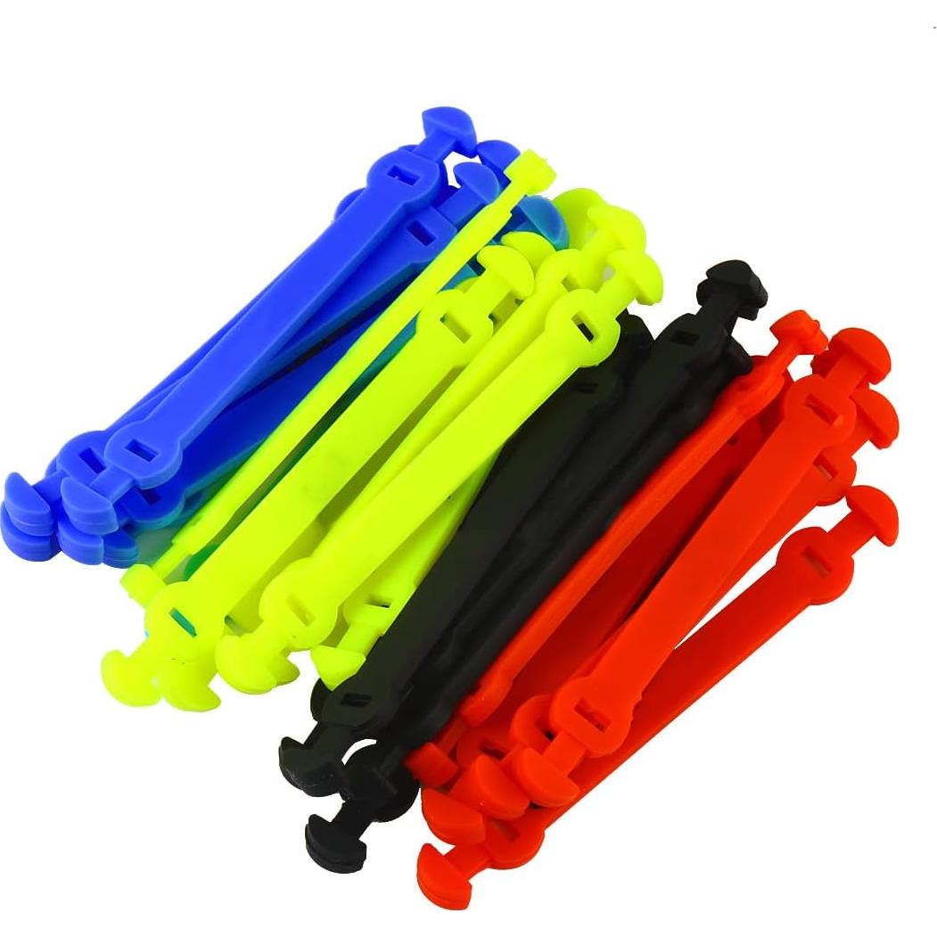 Amortiguador de Vibración de Silicona Andux Hebilla Larga 6 Piezas