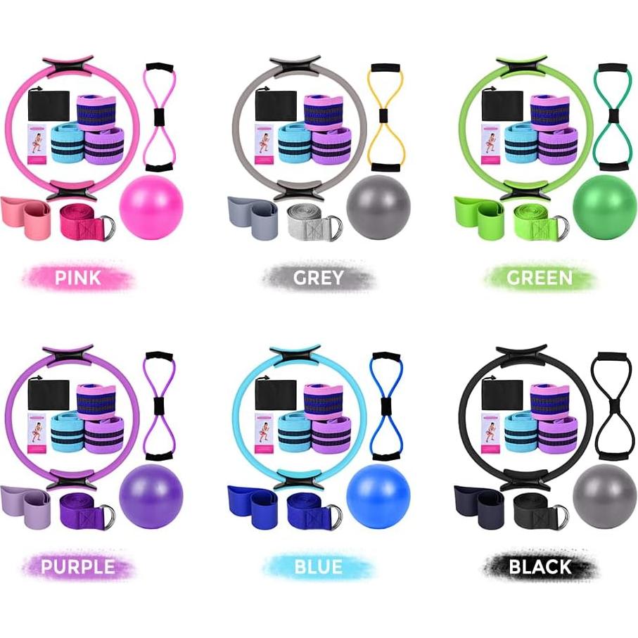 Conjunto de Yoga y Pilates Karlak - Bandas de Resistencia y Pelota